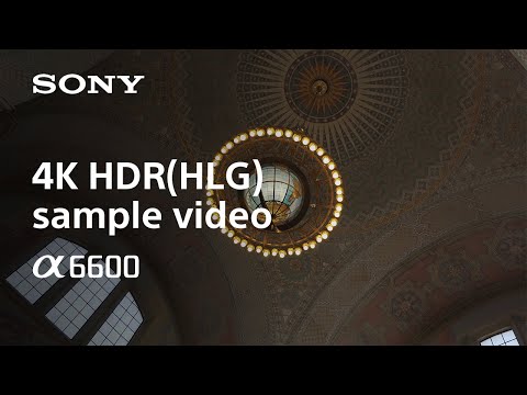 4K HDR (HLG) sample video | Alpha 6600 l Sony | α