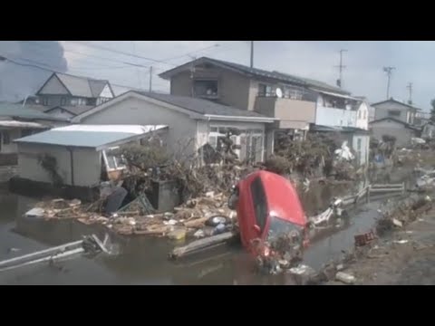 東日本大震災の津波被害 Damaged by the Japan 3.11 Tohoku earthquake and tsunami | Sendai Miyagi Pref. 仙台市蒲生地区