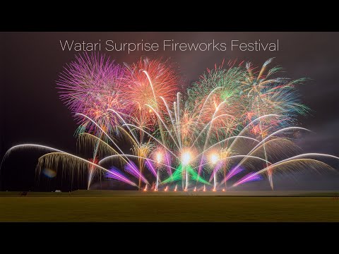 亘理花火大会 Tohoku Japan 6K Watari Surprise Fireworks Show 2021 わたり夏の夕べ 東北未来サプライズ芸術花火