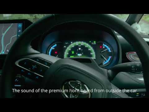 TOYOTA Premium horn sound heard from inside and outside the car | 90 Voxy Hybrid E-Four