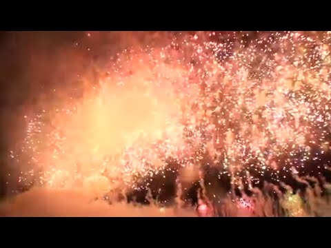 【絢香×コブクロ「あなたと」】2009年 赤川花火大会 圧巻のエンディング花火 Akagawa Fireworks Festival (Yamagata Japan)