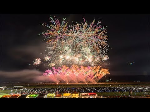 4K 大曲の花火 秋の章 - Japan Disco Parapara Music Fireworks Show Omagari Hanabi 2018 ディスコ花火