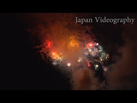登米市佐沼夏祭り花火大会 Miyagi Japan 4K Sanuma Fireworks festival 2017 | Closing Show フィナーレスターマイン