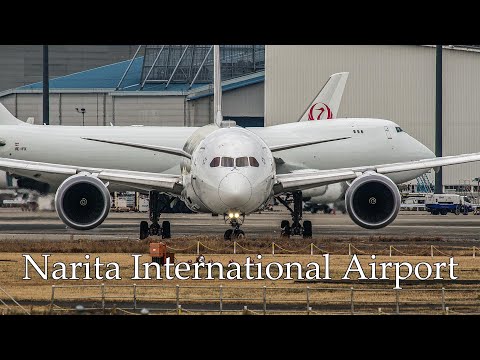 成田国際空港 飛行機離着陸 Japan 5K Plane Spotting at Tokyo narita international Airport ひこうきの丘 世界の旅客機