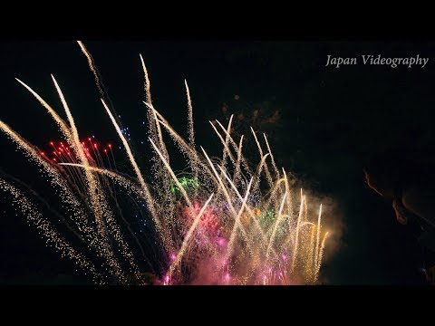 伊那まつり花火大会 Japan 4K Ina Fireworks Festival 2017 | Closing Pyromusical Show フィナーレ音楽花火 RADWIMPS 前前前世