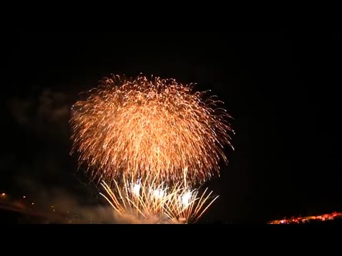 盛岡花火の祭典 Iwate Japan Morioka Fireworks festival 2012 岩手観光 東北の夏祭り Tohoku Travel