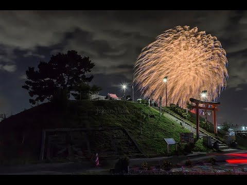 名取閖上復興祈願花火 4K - Tohoku Japan Natori Fireworks | LIGHT UP NIPPON 2018 東北の犠牲者慰霊と復興を願う大輪の華