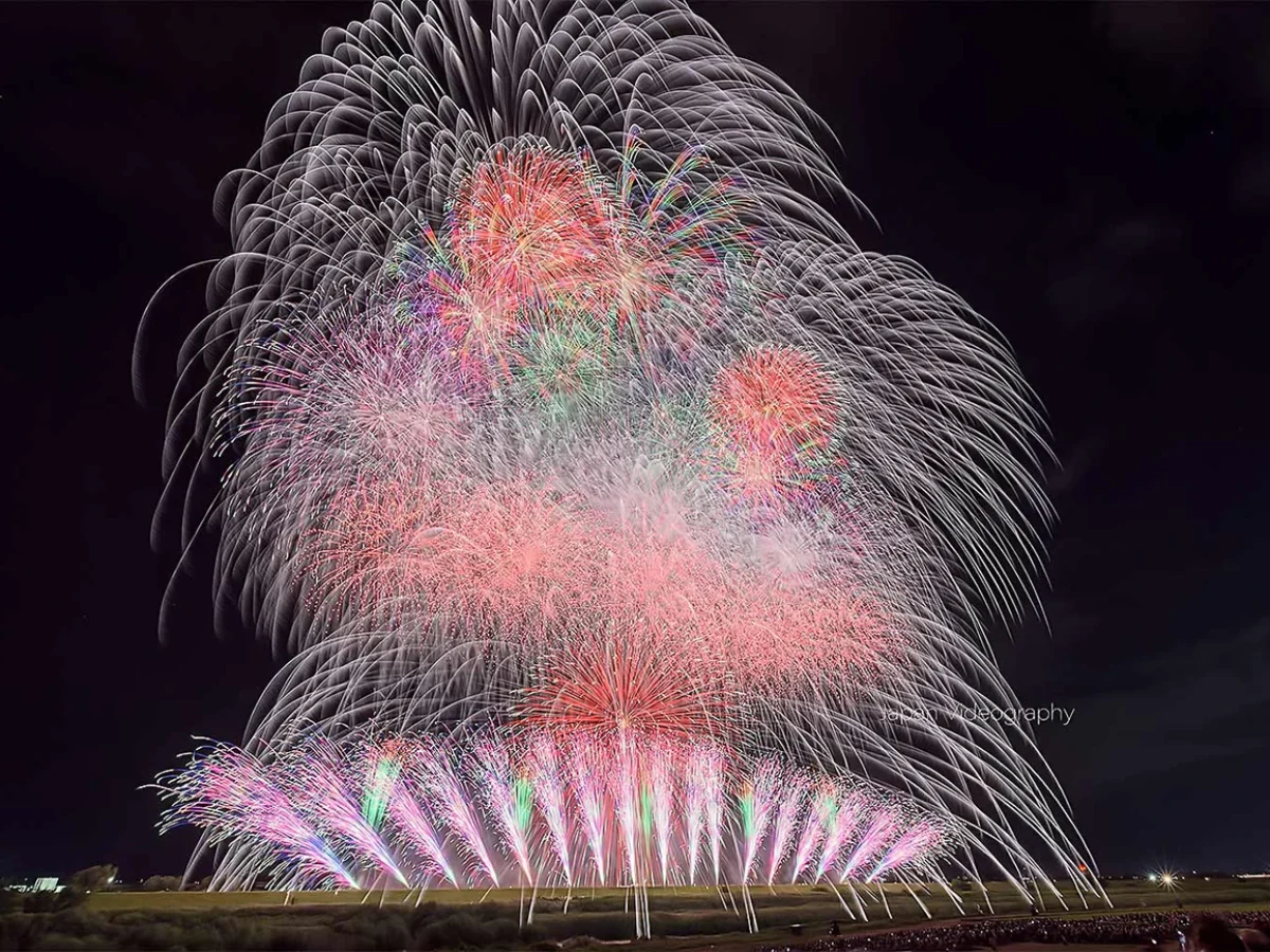 3年ぶりに有観客開催！ 2022年 神明の花火大会 | 山梨県市川三郷町