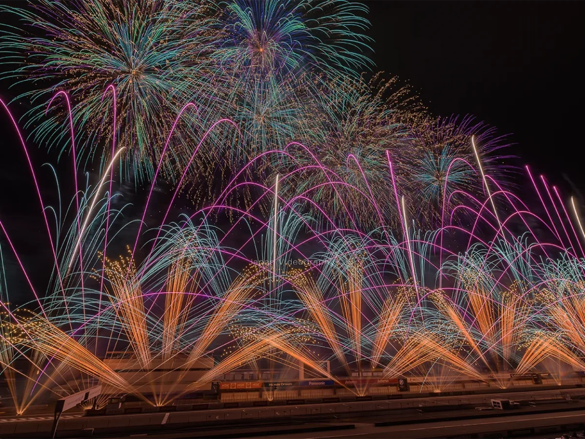 2024年 モビリティリゾートもてぎ 花火の祭典・冬 New year HANABI | 栃木県茂木町