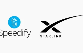 SpeedifyとStarlinkロゴ