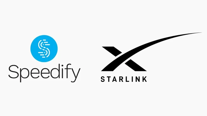 SpeedifyとStarlinkロゴ