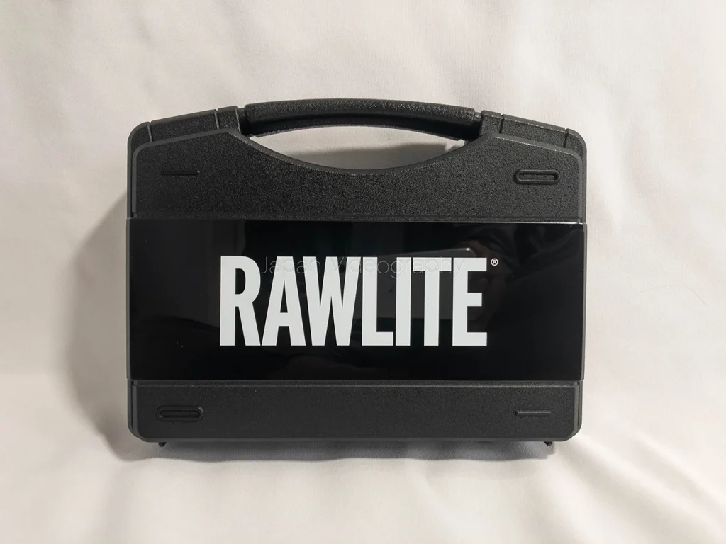 RAWLITE OLPFが入っていたプラスチックケース